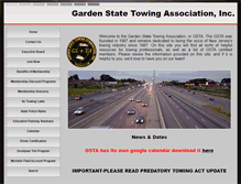 Tablet Screenshot of gsta.org